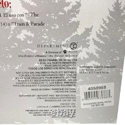 Dept 56 Northern Lights Tree Car North Pole 4044840 Elf Christmas Train 2015 new