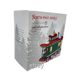 Dept 56 Northern Lights Tree Car North Pole 4044840 Elf Christmas Train 2015 new