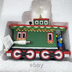 Dept 56 Northern Lights Tree Car North Pole 4044840 Elf Christmas Train 2015 new