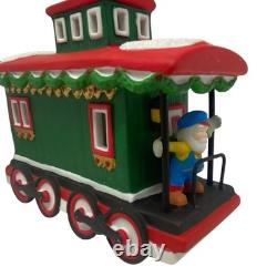 Dept 56 Northern Lights Tree Car North Pole 4044840 Elf Christmas Train 2015 new