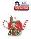 Dept 56 Peppermint Tea Shop North Pole Village