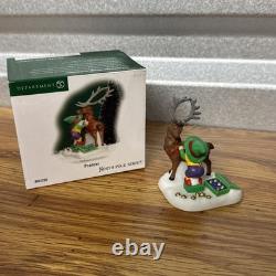 Dept 56 PRANCER Santa's Reindeer North Pole Series 807236 Accessory w Box