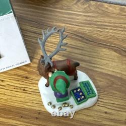 Dept 56 PRANCER Santa's Reindeer North Pole Series 807236 Accessory w Box