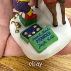 Dept 56 PRANCER Santa's Reindeer North Pole Series 807236 Accessory w Box