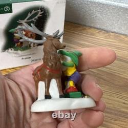 Dept 56 PRANCER Santa's Reindeer North Pole Series 807236 Accessory w Box