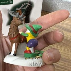 Dept 56 PRANCER Santa's Reindeer North Pole Series 807236 Accessory w Box
