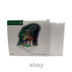 Dept 56 PRANCER Santas Reindeer North Pole Series 807236 Elf 2008