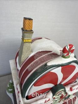 Dept 56 Peppermint Pete's #4016904 North Pole Series WORKS READ DESCRIPTION