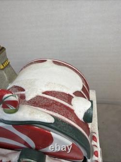 Dept 56 Peppermint Pete's #4016904 North Pole Series WORKS READ DESCRIPTION