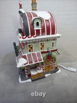 Dept 56 Peppermint Pete's #4016904 North Pole Series WORKS READ DESCRIPTION