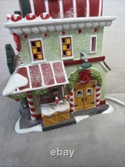 Dept 56 Peppermint Pete's #4016904 North Pole Series WORKS READ DESCRIPTION