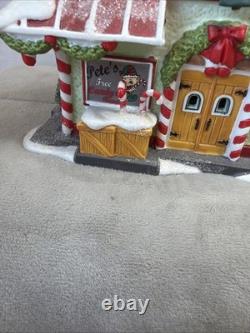 Dept 56 Peppermint Pete's #4016904 North Pole Series WORKS READ DESCRIPTION