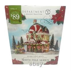 Dept 56 Peppermint Pete's Happy Wrapper North Pole Series 2010 new 4016904