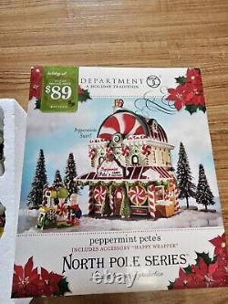 Dept 56 Peppermint Pete's North Pole Series Limited Edition Christmas Village