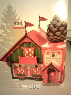 Dept 56 Pine Cone B & B North Pole Series 6009767 MIB