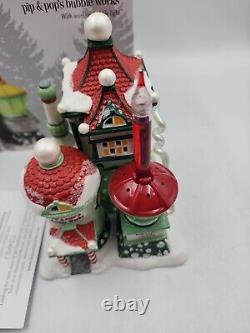Dept 56 Pip and Pop's Bubble Works North Pole Christmas Village Dept 4025280