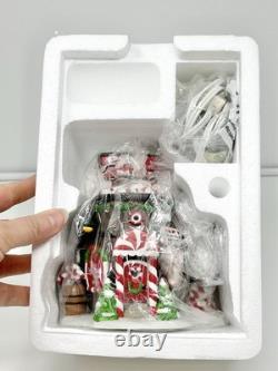 Dept 56 Pop's Peppermint Barrel North Pole Series Santa's Sweet Shop Christmas