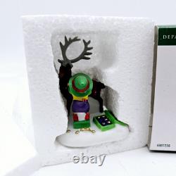 Dept 56 Prancer Reindeer Figurine North Pole Series in Original Box