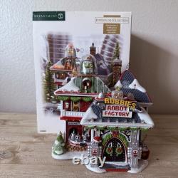 Dept 56 ROBBIE'S ROBOT FACTORY #56.799998 North Pole Village Limited Edition