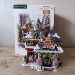 Dept 56 ROBBIE'S ROBOT FACTORY #56.799998 North Pole Village Limited Edition
