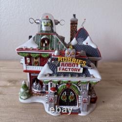 Dept 56 ROBBIE'S ROBOT FACTORY #56.799998 North Pole Village Limited Edition