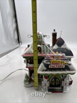 Dept 56 ROBBIE'S ROBOT FACTORY #56.799998 North Pole Village Limited Edition
