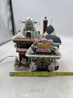 Dept 56 ROBBIE'S ROBOT FACTORY #56.799998 North Pole Village Limited Edition