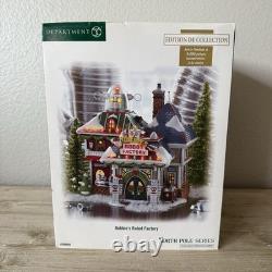 Dept 56 ROBBIE'S ROBOT FACTORY #56.799998 North Pole Village Limited Edition