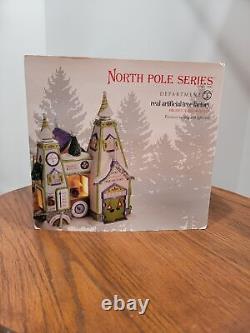 Dept 56 Real Artificial Tree Factory North Pole Series