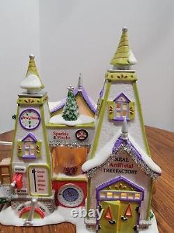 Dept 56 Real Artificial Tree Factory North Pole Series