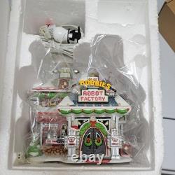 Dept. 56 Robbie's Robot Factory #799998 EUC North Pole