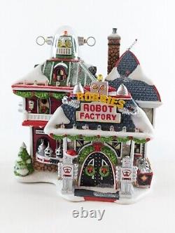 Dept 56 Robbie's Robot Factory North Pole Limited Edition Building 799998