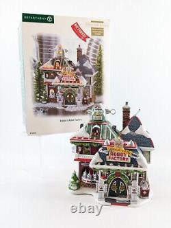 Dept 56 Robbie's Robot Factory North Pole Limited Edition Building 799998