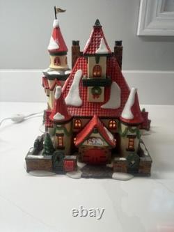 Dept 56 Route 1 North Pole Home Of Mr & Mrs Claus North Pole Series Read