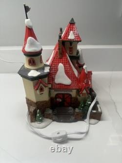 Dept 56 Route 1 North Pole Home Of Mr & Mrs Claus North Pole Series Read