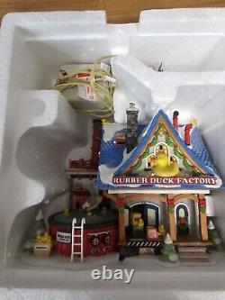 Dept 56 Rubber Duck Factory 79920 North Pole Series Village House Christmas