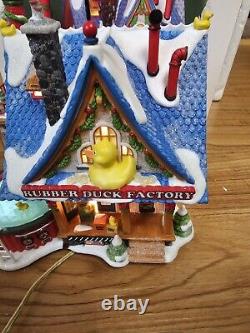 Dept 56 Rubber Duck Factory 79920 North Pole Series Village House Christmas