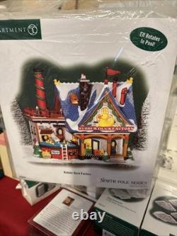 Dept 56 Rubber Duck Factory North Pole Series 2007 Retired 799920 RARE new
