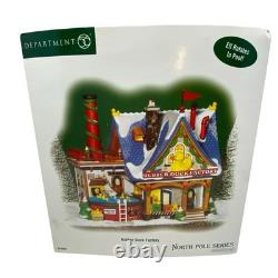 Dept 56 Rubber Duck Factory North Pole Series 2007 Retired 799920 RARE new