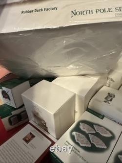 Dept 56 Rubber Duck Factory North Pole Series 2007 Retired 799920 RARE new