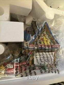 Dept 56 Rubber Duck Factory North Pole Series 2007 Retired 799920 RARE new