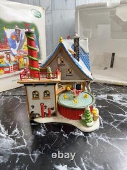 Dept 56 Rubber Duck Factory North Pole Series 2007 Retired 799920 TESTED WORKS