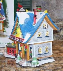 Dept. 56 Rubber Duck Factory North Pole Series Christmas Village House 799920