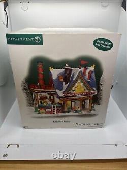 Dept. 56 Rubber Duck Factory with Elf #799920 North Pole Series Complete Working