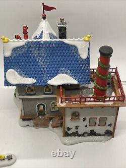 Dept. 56 Rubber Duck Factory with Elf #799920 North Pole Series Complete Working