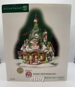 Dept 56- Rudolph's Misfit Headquarters #56769- North Pole Series