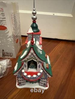 Dept 56 Rudolph's Silver & Gold Tree Toppers North Pole Christmas Village