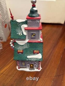 Dept 56 Rudolph's Silver & Gold Tree Toppers North Pole Christmas Village