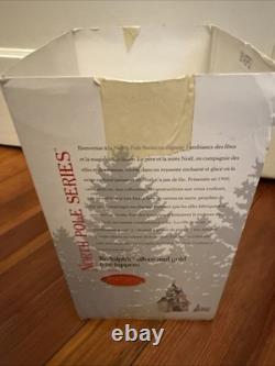 Dept 56 Rudolph's Silver & Gold Tree Toppers North Pole Christmas Village