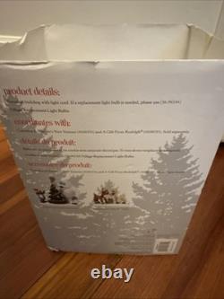 Dept 56 Rudolph's Silver & Gold Tree Toppers North Pole Christmas Village